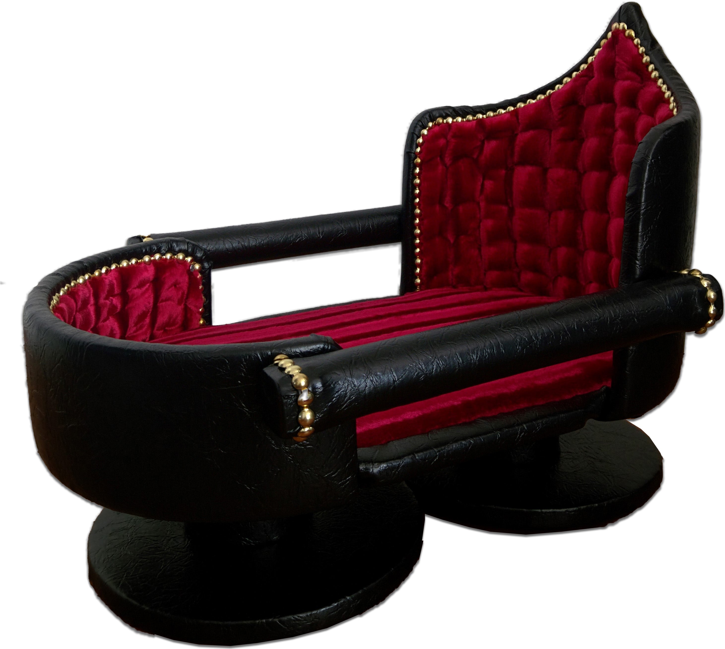 Royal Davenport Luxury Pet Bed Onyx Flame