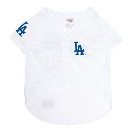 Los Angeles Dodgers Dog Jersey - White