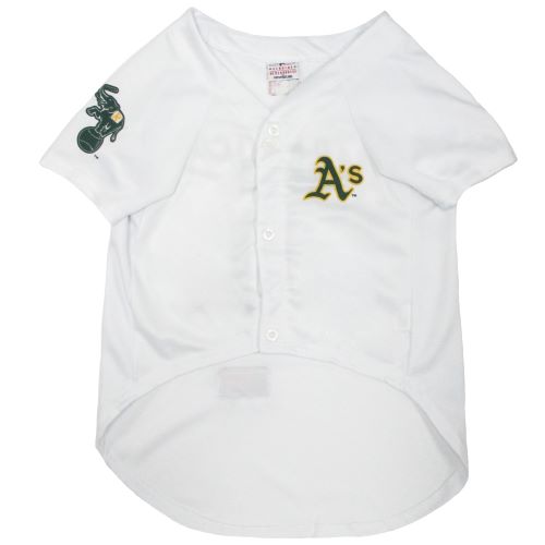 Oakland Athletics Dog Jersey - White