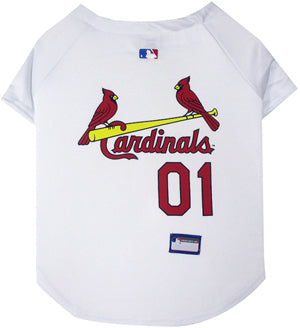 St. Louis Cardinals Dog Jersey - White MVP_Dogs