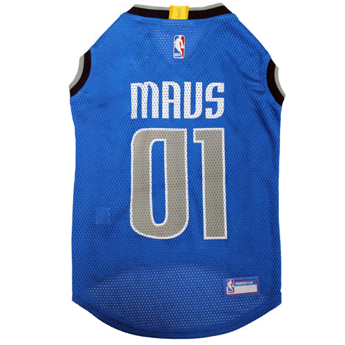 Dallas Mavericks Dog Jersey