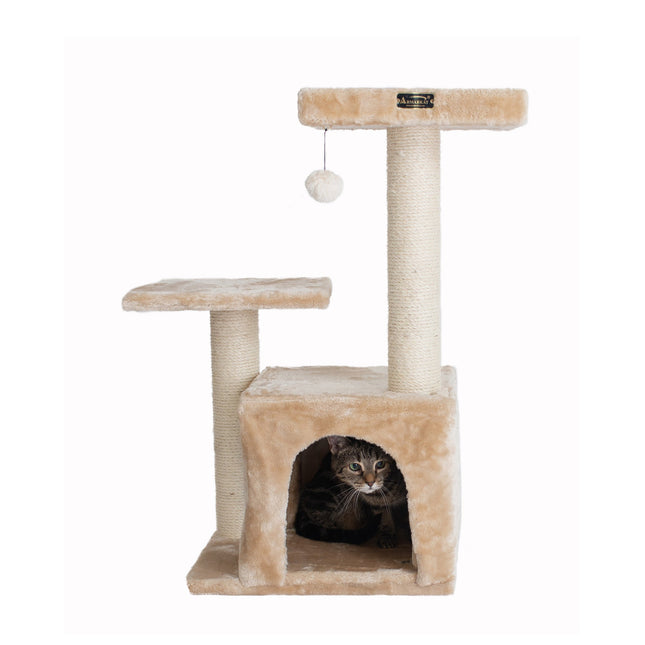 Armarkat Classic Cat Tree A3207 32-Inch Beige