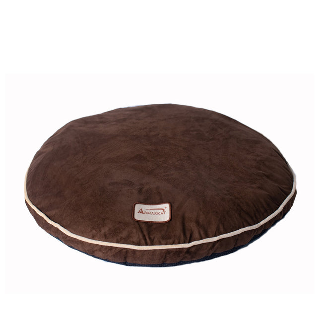 Armarkat Pet Bed Pad Poly Fill Dog Cushion Bed Mocha