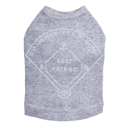 Diamonds are a Girls Best Friend - Dog Tank