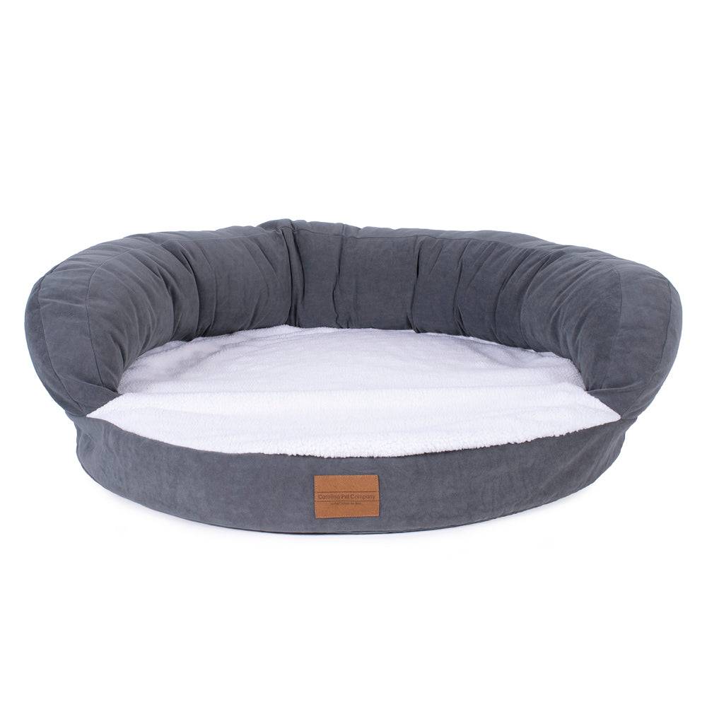 Ortho Sleeper Bolster Pet Bed Charcoal Large: 50