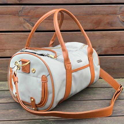 Small Beige Pet Carrier and Multifunctional Bag