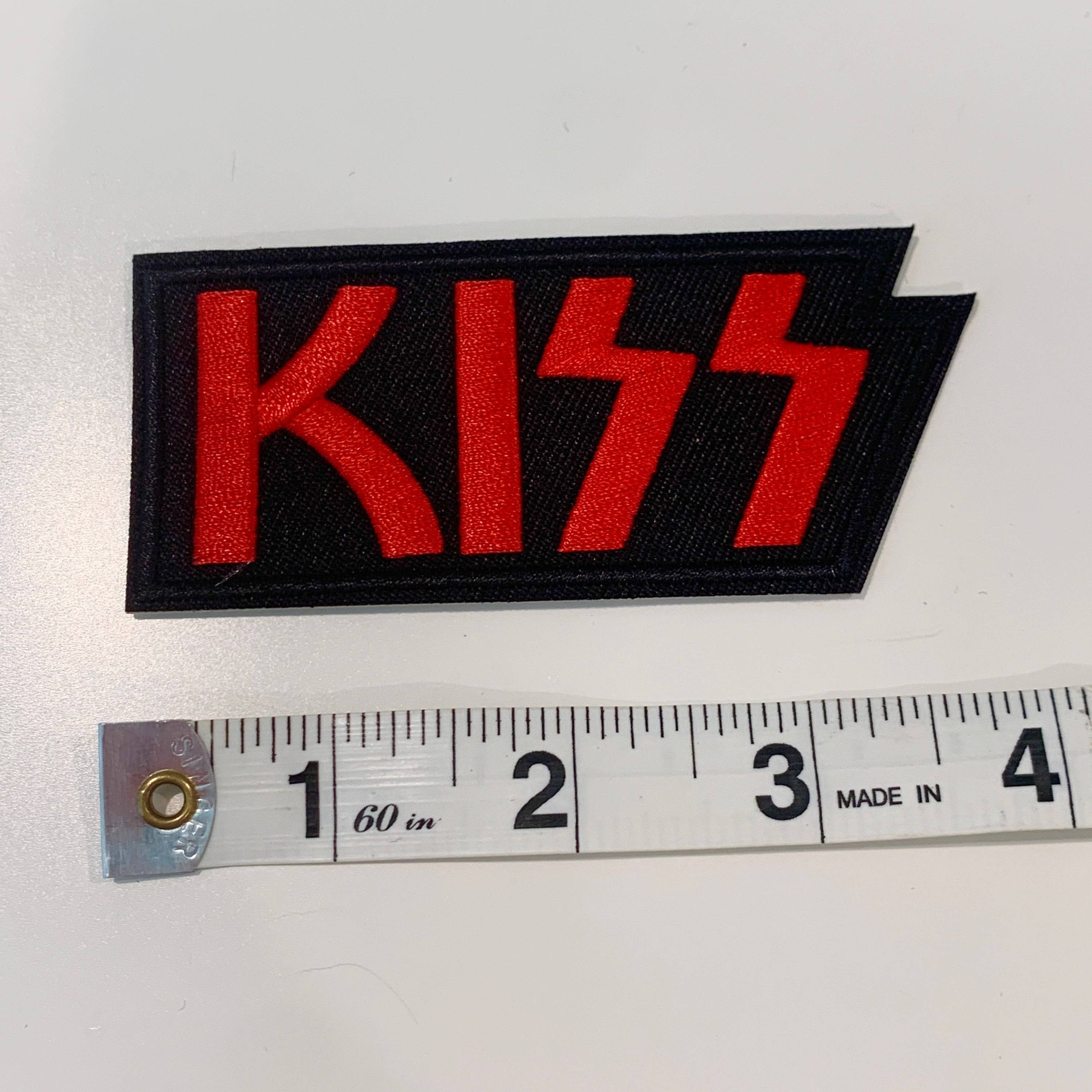 Kiss Patch (3 design options) Option 2