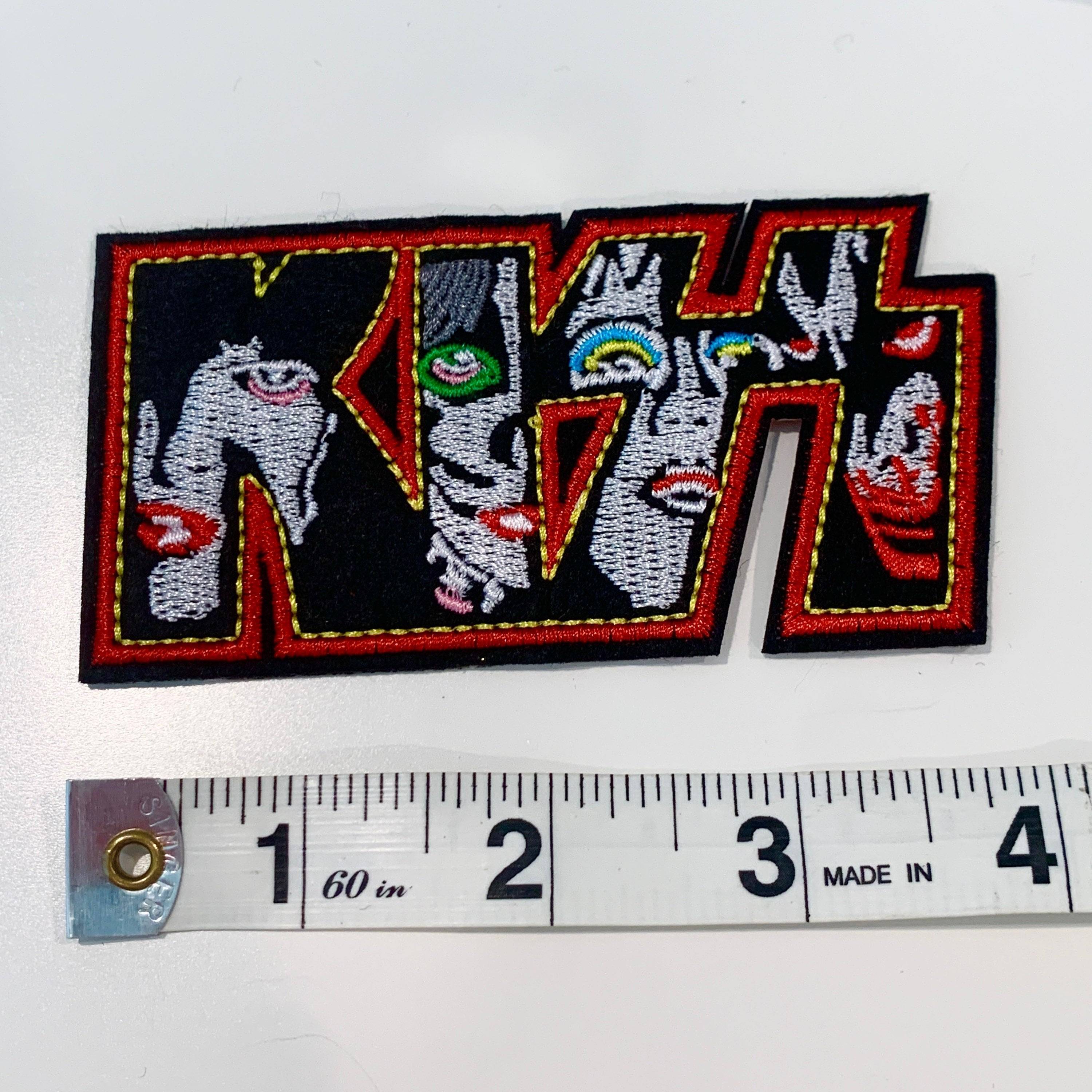 Kiss Patch (3 design options) Option 3