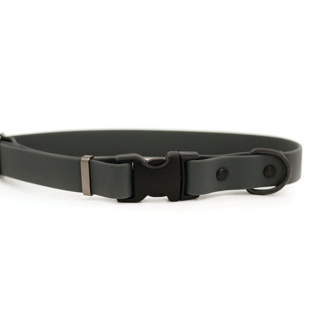 Waterproof Charcoal Super Soft PVC Dog Collar