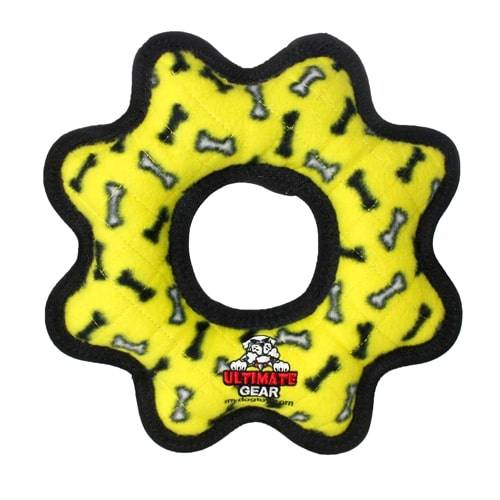 tuffy® Ultimate™ Gear Ring Yellow Bones print