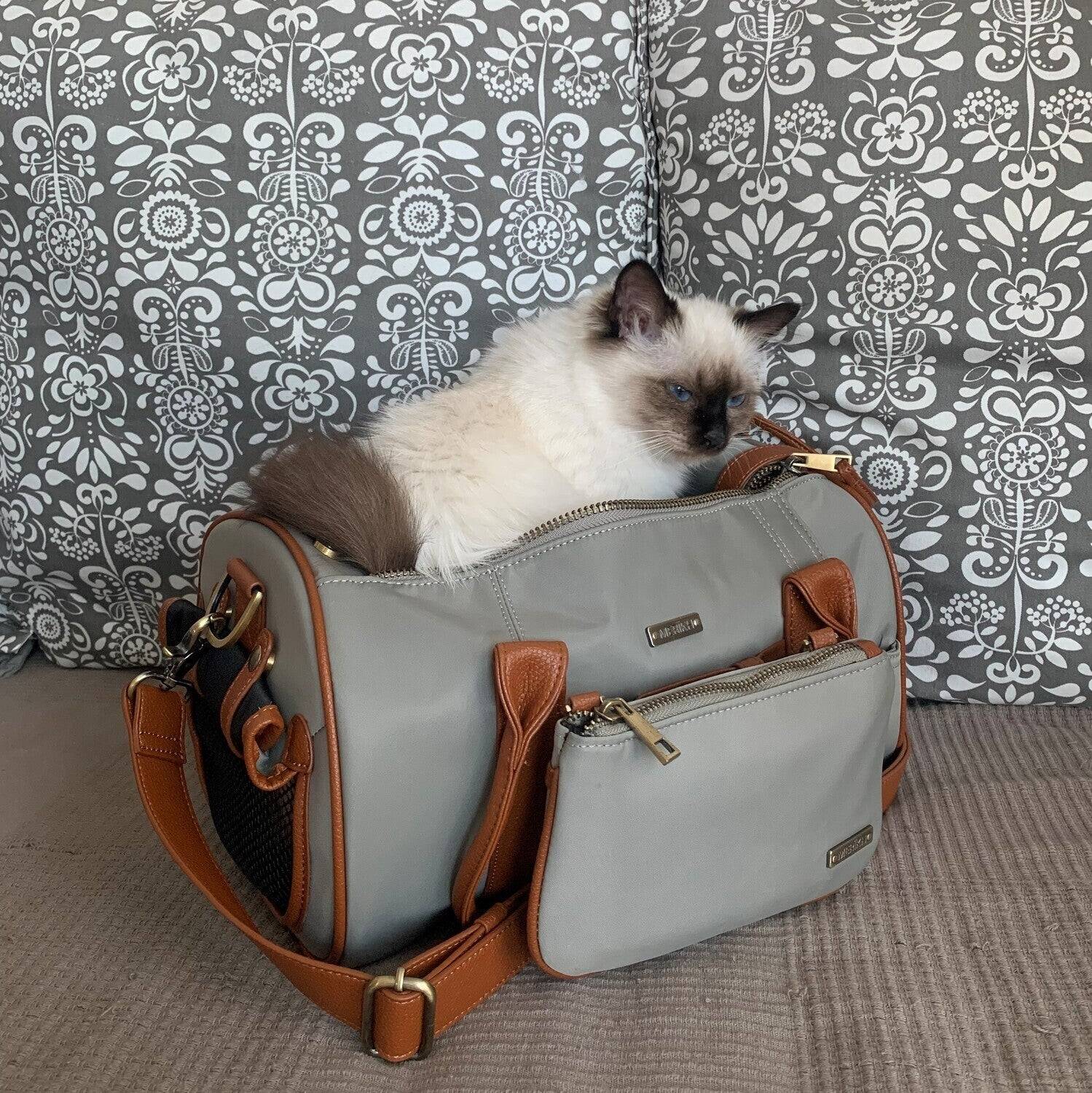 Pet Carrier Small + Multifunctional Purse - Beige