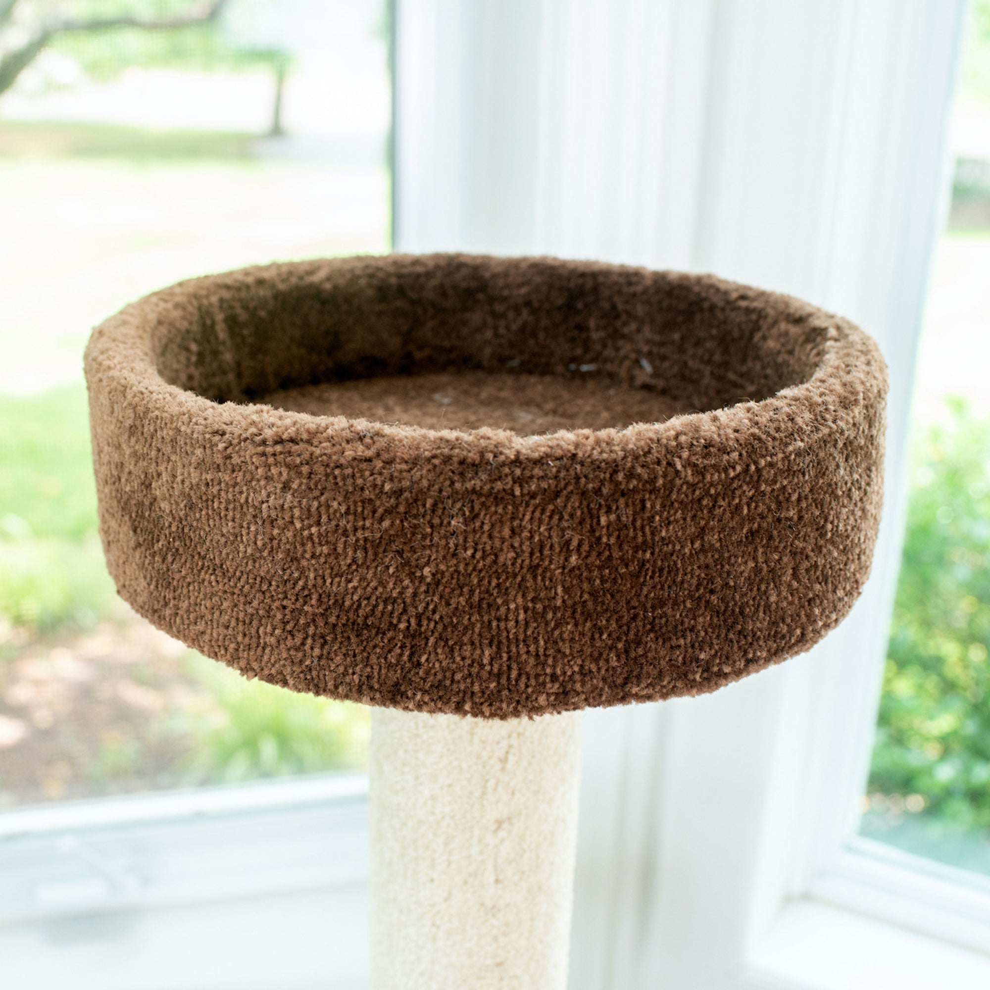 Armarkat 3-Level Carpeted Cat Tree Condo F5602, Kitten Playhouse Climber Activity Center, Brown