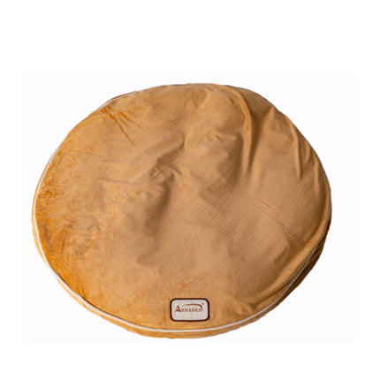 Armarkat Pet Bed Pad Poly Fill Dog Cushion Bed Earth Brown