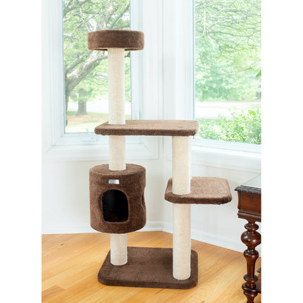 Premium Carpeted Cat Tree F5502 Final Sale