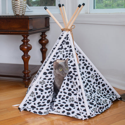 Armarkat Pet Tent/Teepee Style Cat Bed C46 w/Durable Fabric