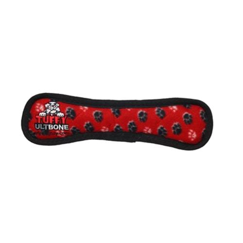 tuffy® Ultimate™ Bone Red Paw print