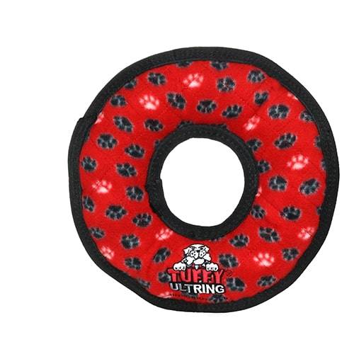 tuffy® Ultimate™ Ring Red Paw print