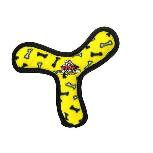 tuffy® Ultimate™ Boomerang Yellow Bone print