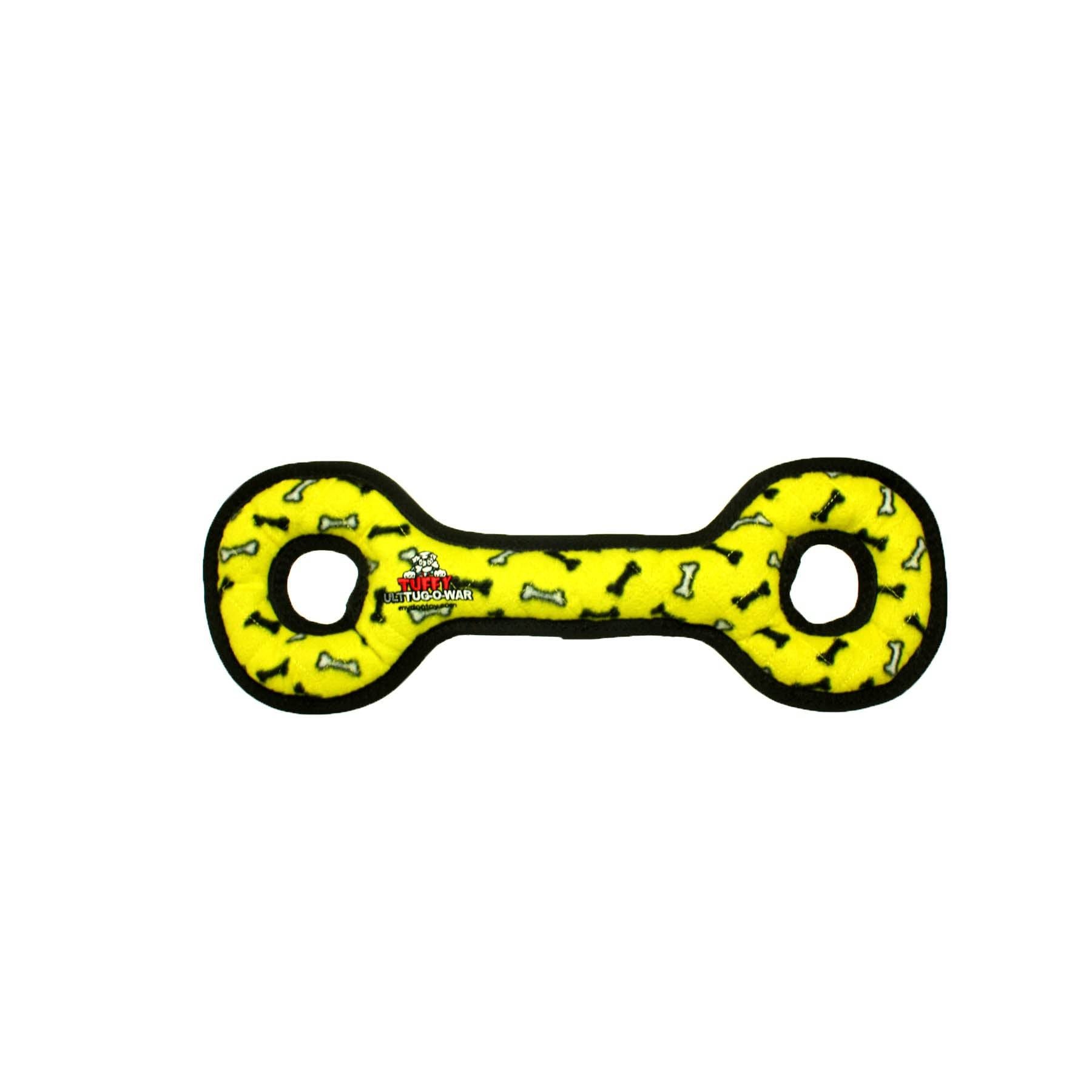 tuffy® Ultimate™ Tug-O-War Yellow Bone print