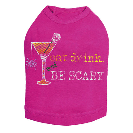 Eat, Drink & be Scary- Dog Tank