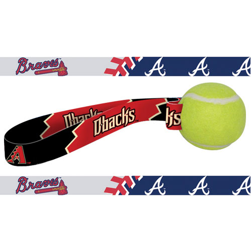 Atlanta Braves Dog Tennis Ball Toy
