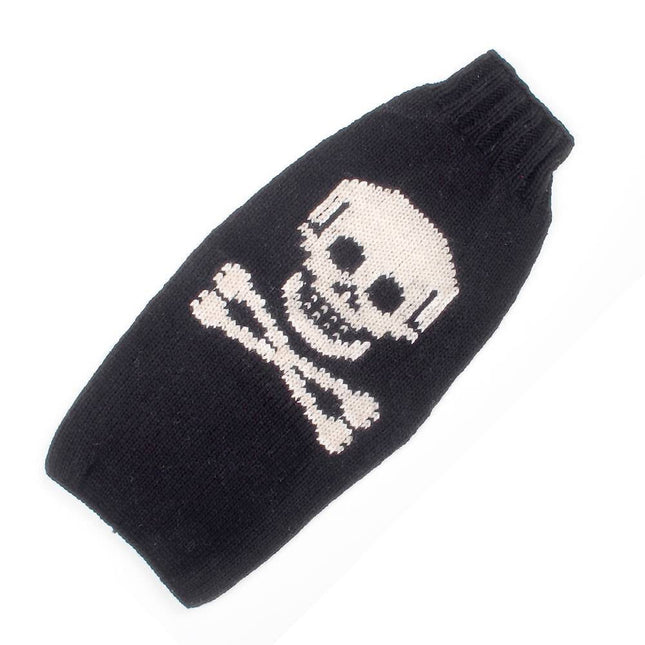 Black Skull Sweater