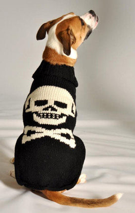 Black Skull Sweater