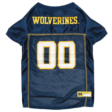 Michigan Wolverines Dog Jersey