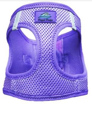 American River Ultra Choke Free Soft Mesh Dog Harness-Candy Pink Paisley Purple