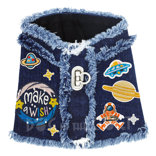 Space Denim Harness Vest