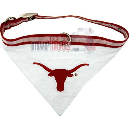 Texas Longhorns NCAA Dog Collar Bandana