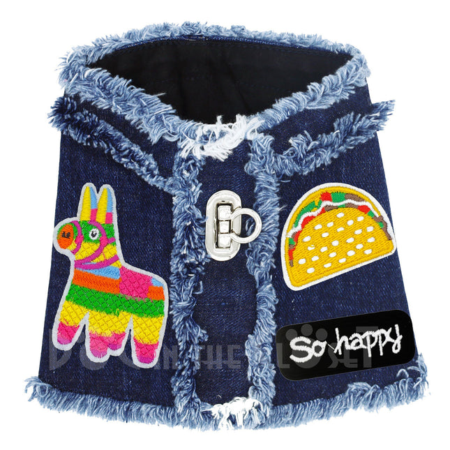 Taco Tuesday Denim Harness Vest