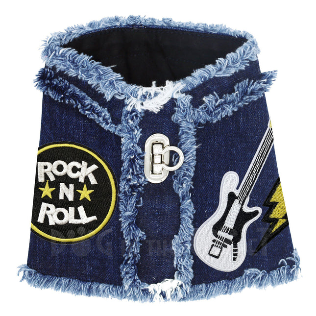 Rock n Roll Denim Harness Vest