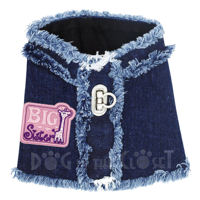 Big Sister Denim Harness Vest