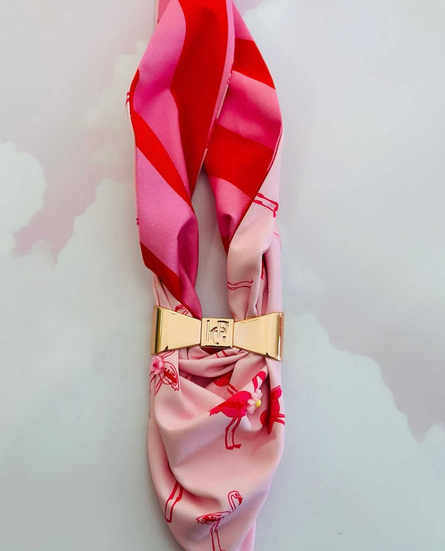 The Flaming Flamingo Neck tie