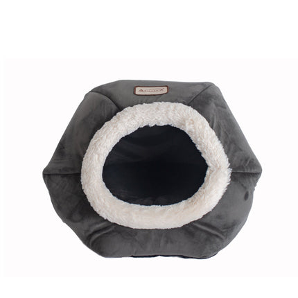 Armarkat Cat Bed C80CSH/MB Gray Velvet