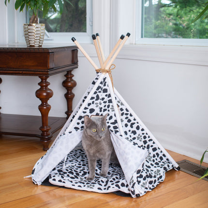 Armarkat Pet Tent/Teepee Style Cat Bed C46 w/Durable Fabric