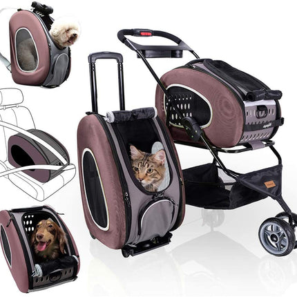 5-in-1 Combo EVA Pet Carrier/Stroller (Luxury package)