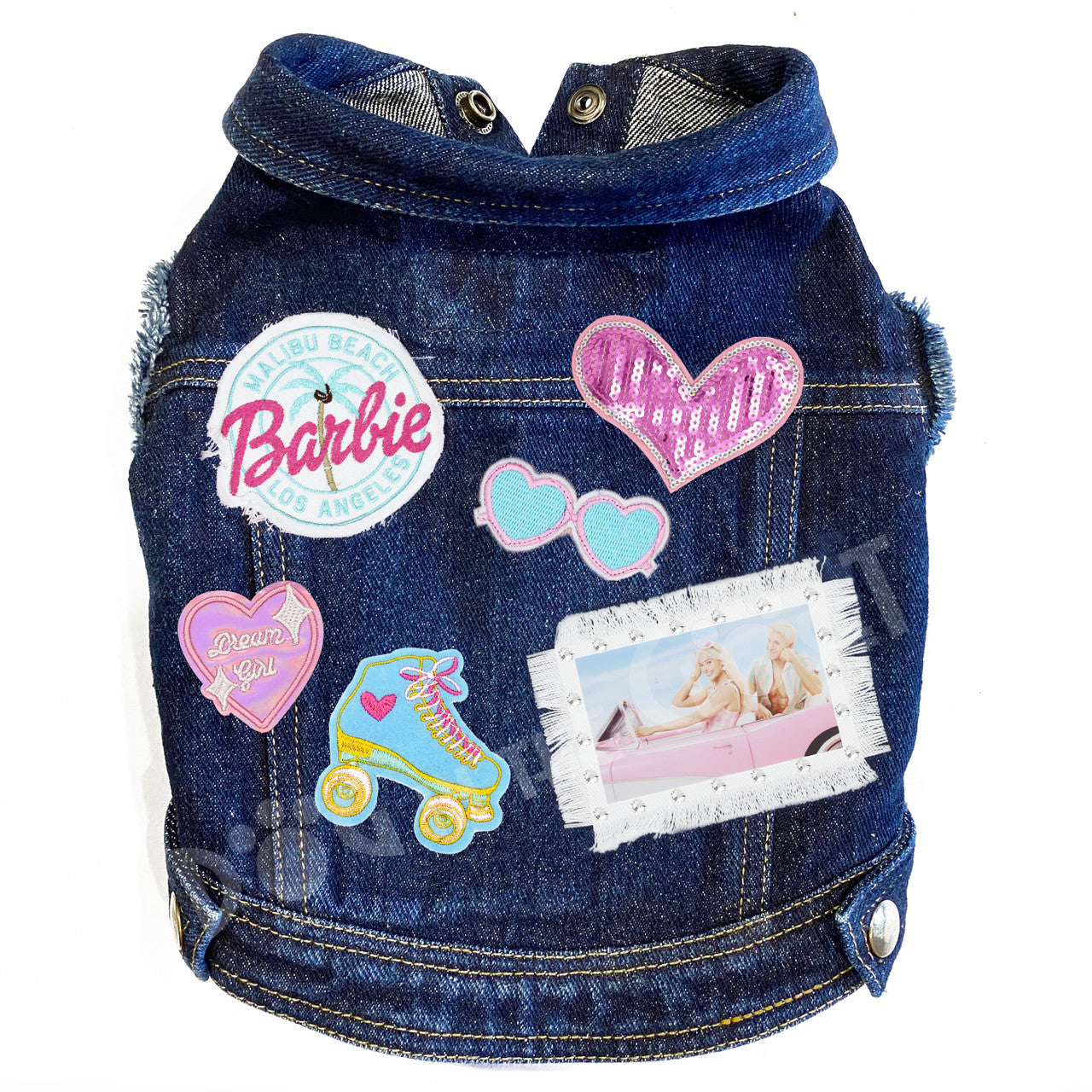 Barbie - Large Dog Jacket Blue Denim