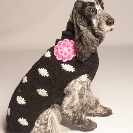 Black Polka Dot Sweater