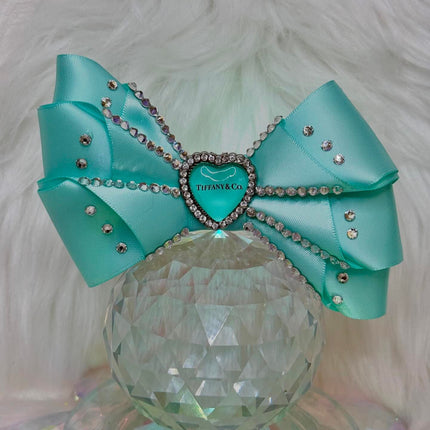 Crystal Hair Bows for Dogs-Tiffany