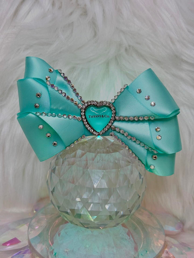 Crystal Hair Bows for Dogs-Tiffany