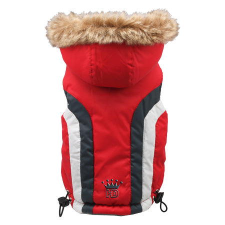 Swiss Alpine Ski Vest - Red