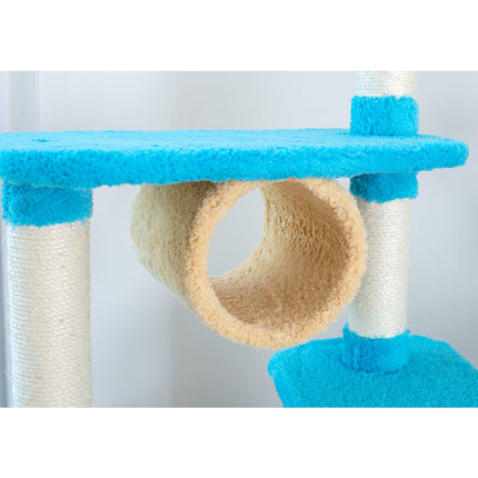 Armarkat Cat Climber Cat Junggle Tree With Platforms X6105 Skyblue