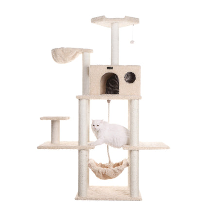 Armarkat Mult -Level Cat Tree Hammock Bed ClimbIng Center for Cats and Kittens A6901