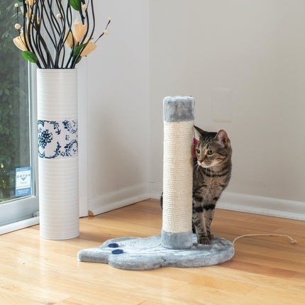 Armarkat Mouse Shape Cat Scratcher Toy Sisal Scratching Post For Kitty TraInIng