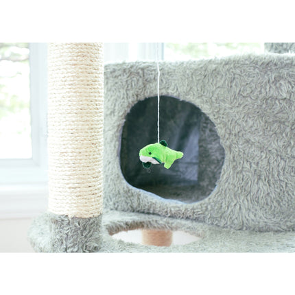 Armarkat Multi-Level Cat Condo Furniture Sisal Covered Scratcher 60" X6001