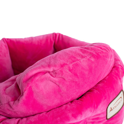 Armarkat Cat Bed Warm Pet cuddle bed PInk