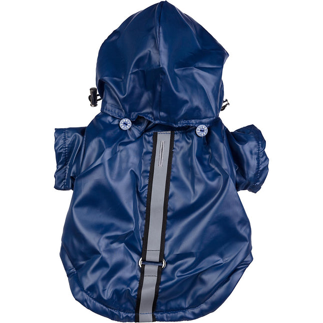 Blue All Weather Casual Windbreaker