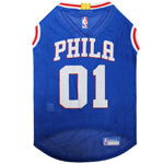 Philadelphia 76ers NBA Dog Jersey